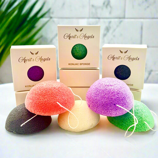 ORGANIC KONJAC FACIAL SPONGES (5 pcs)